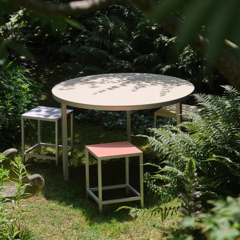 Valerie Objects Alu Dining Table Round