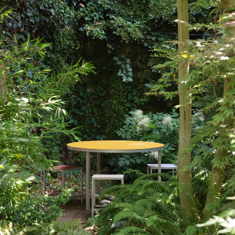 Valerie Objects Alu Dining Table Round