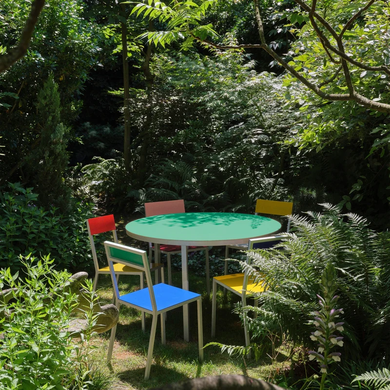 Valerie Objects Alu Dining Table Round