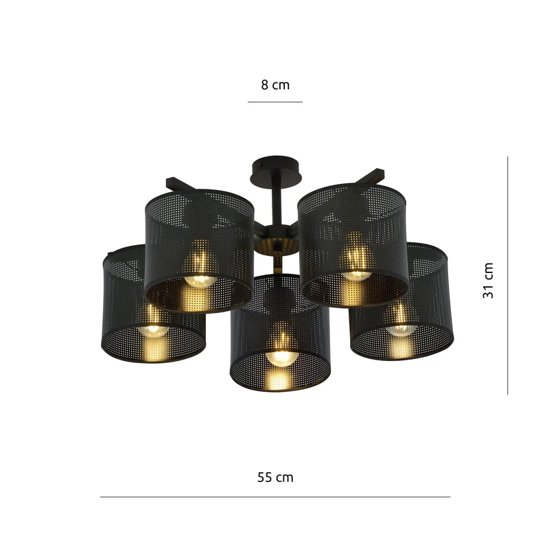 Plafonnier Rustique Chic