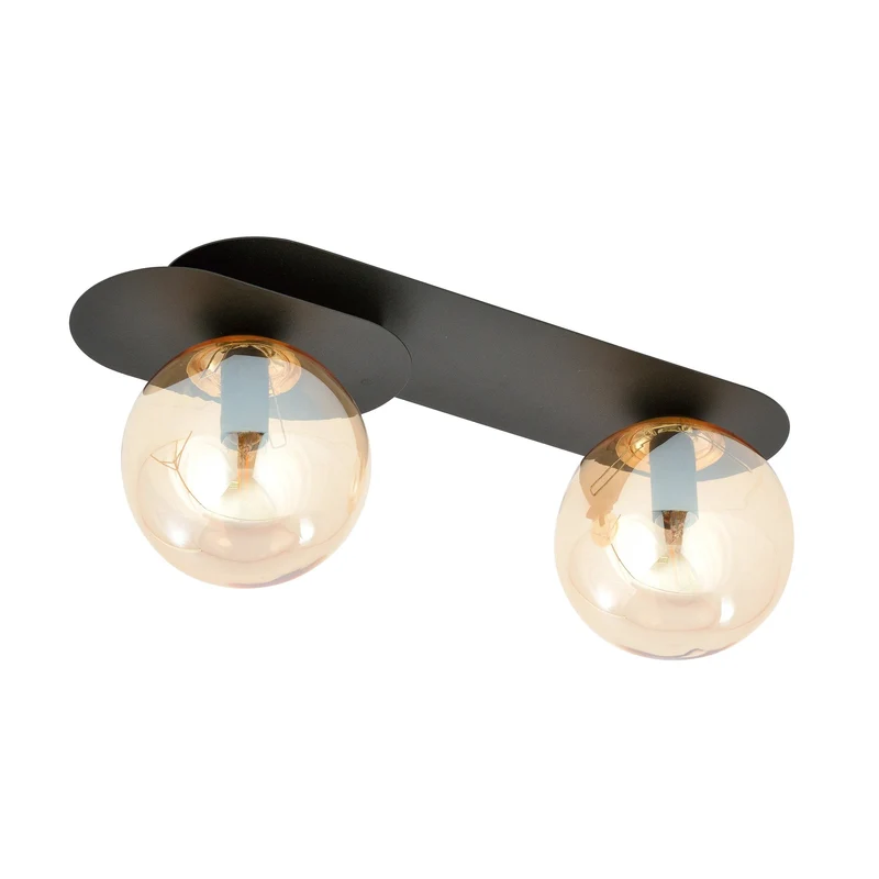 Plafonnier Ancien En Verre
