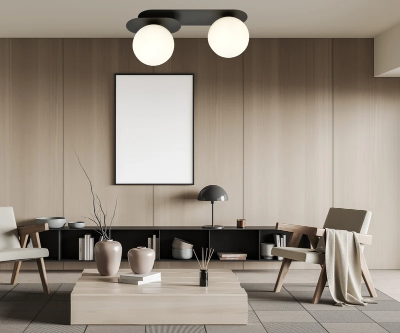 Plafonnier Design Métal