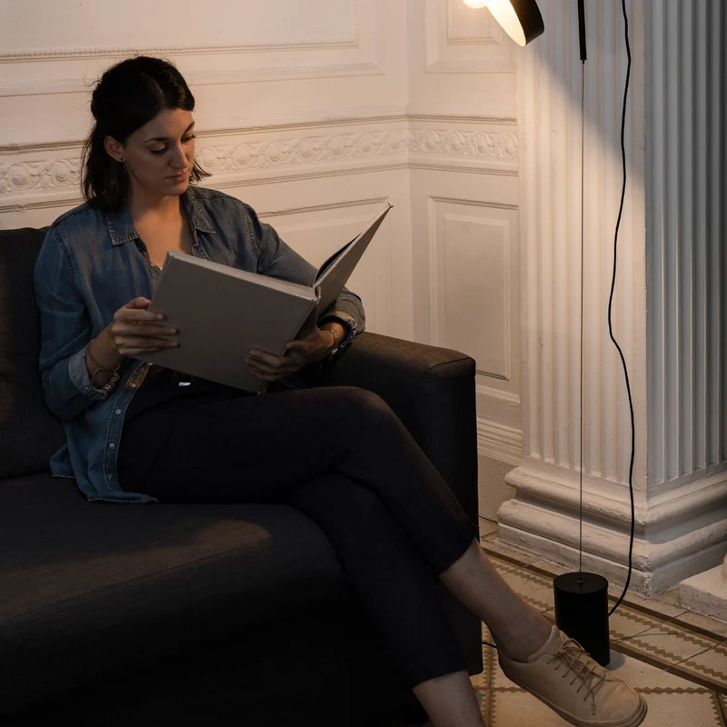 Faro Whizz Golden Pendant/Floor Lamp