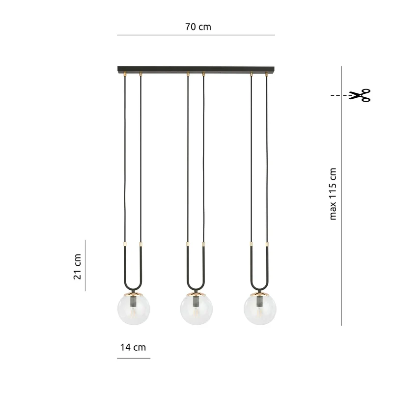 Suspension Luminaire Transparente