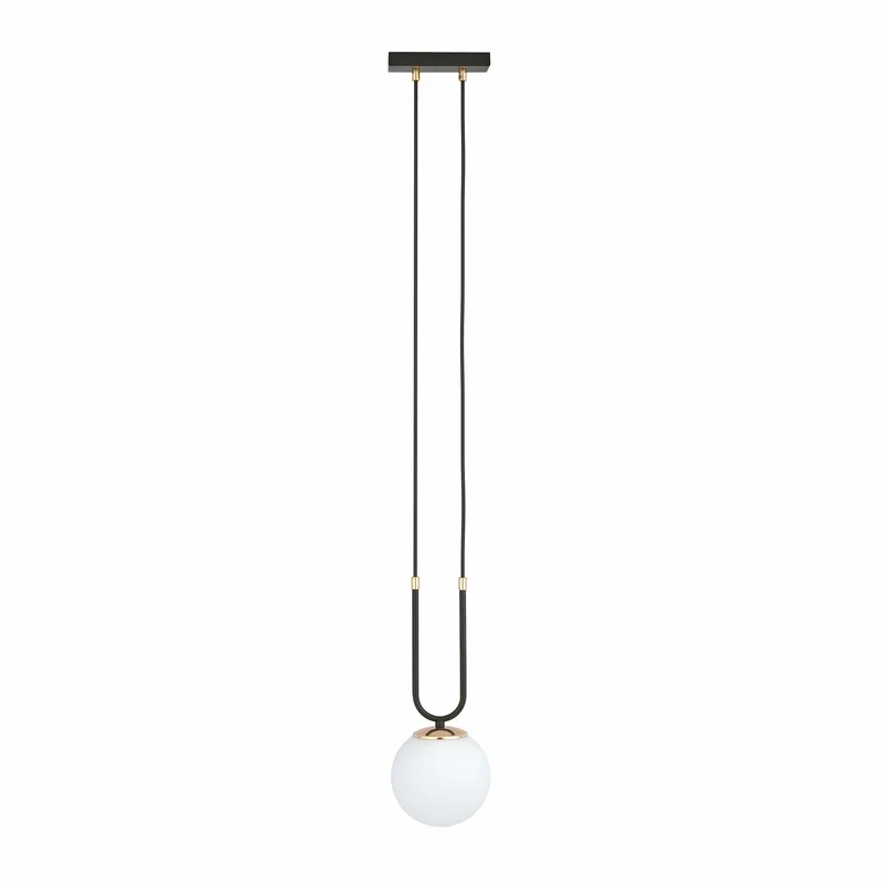 Suspension Boule Verre Blanc Design