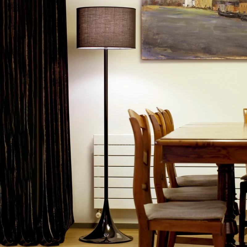Faro Black Floor Lamp