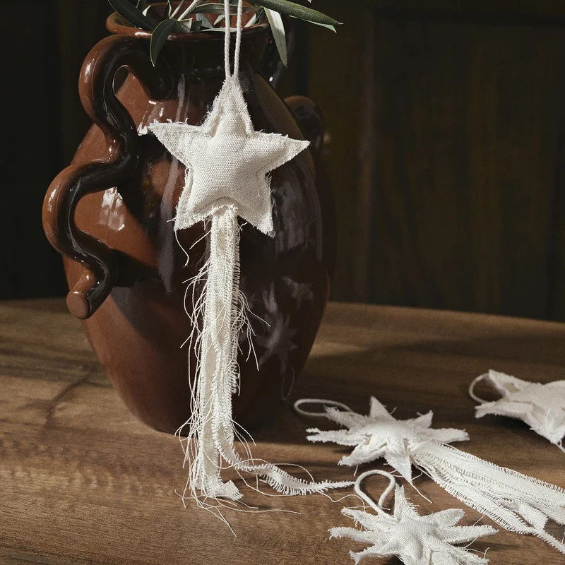 Ferm Living Vela Star Ornaments - Set of 4
