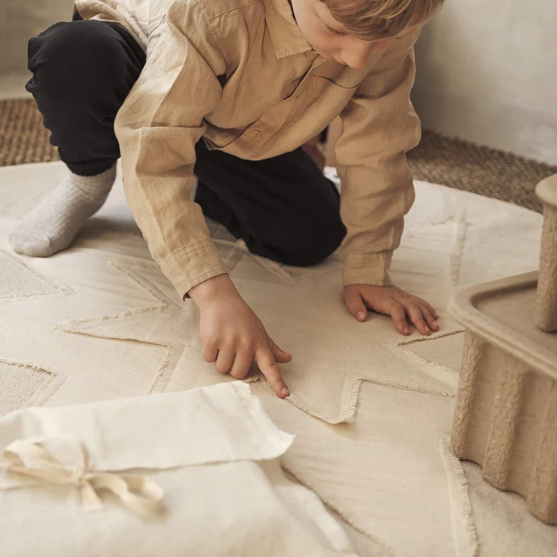 Ferm Living Vela Star Christmas Tree Blanket