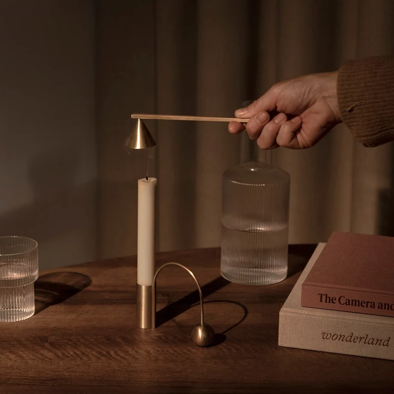 Ferm Living Brass Candle Extinguisher