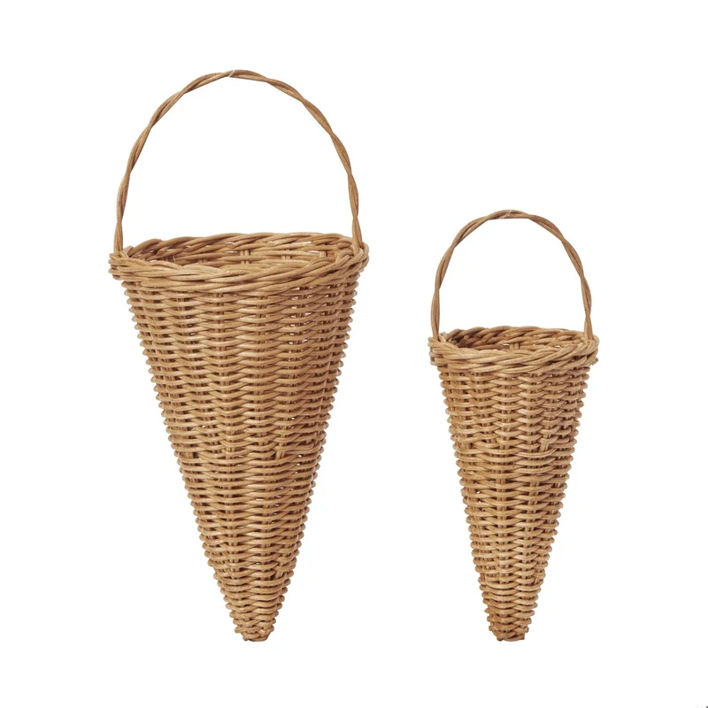 Ferm Living Braided Cones - Set of 2