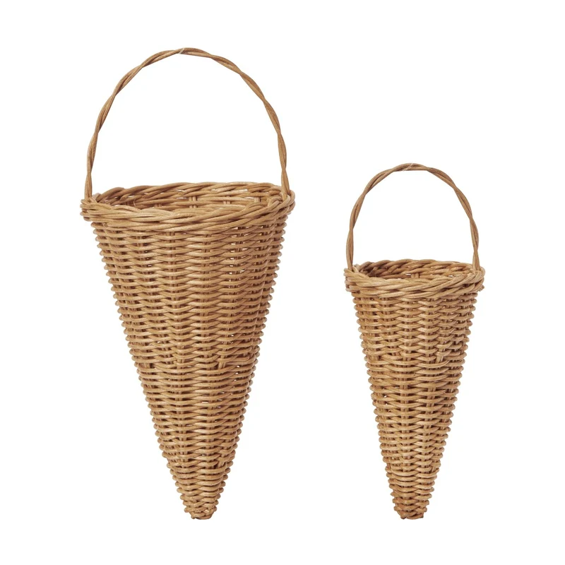 Ferm Living Braided Cones - Set of 2