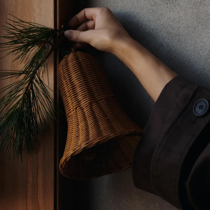 Ferm Living Braided Bells - Set of 2