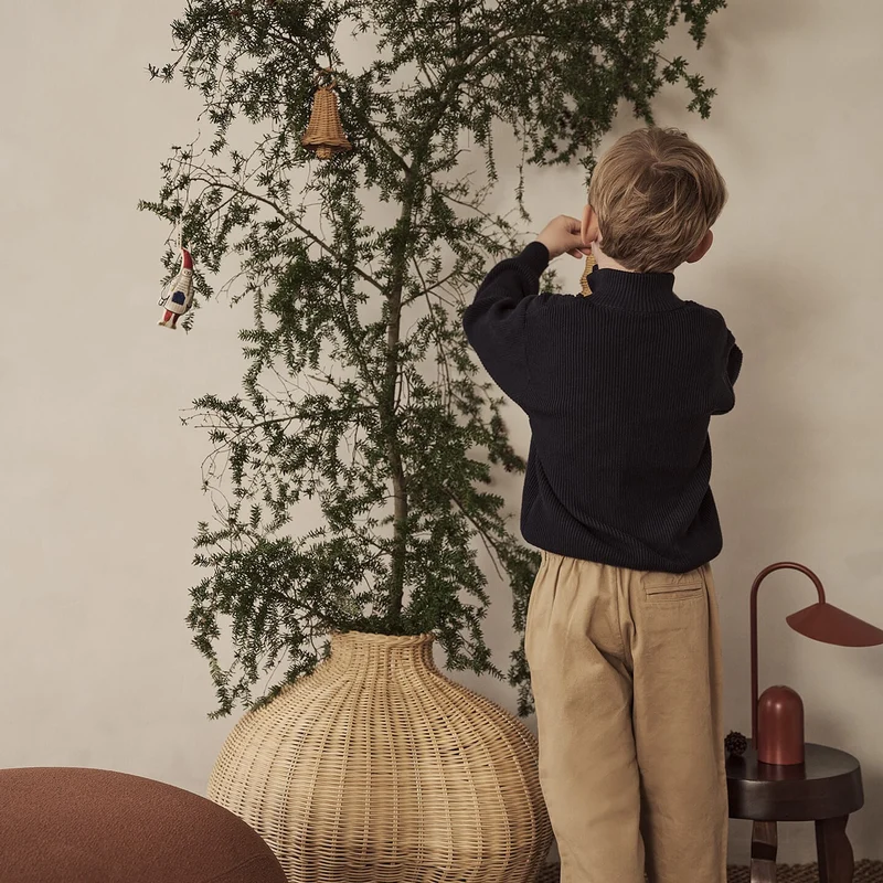 Ferm Living Braided Bell Baubles