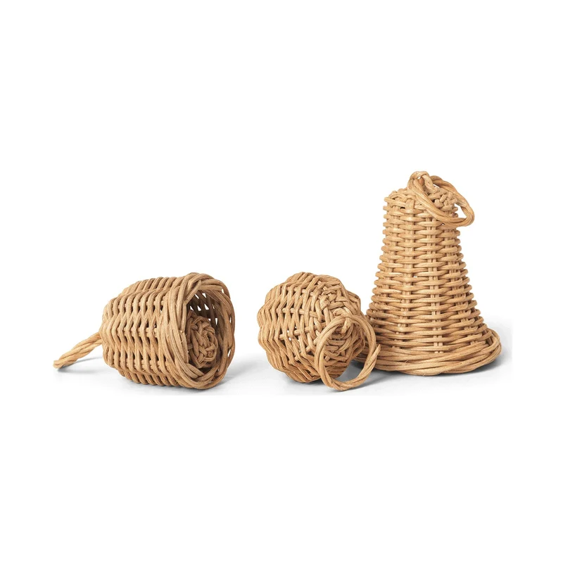 Ferm Living Braided Bell Baubles