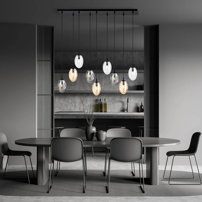 Suspension Luminaire Boule Couleur