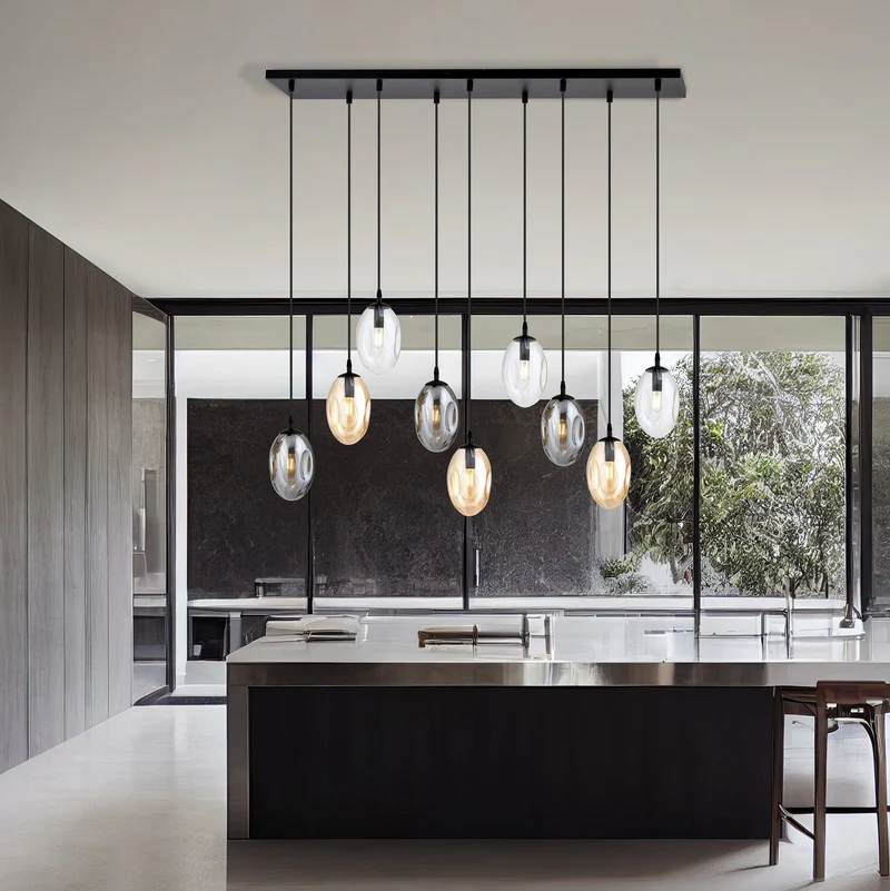 Suspension Luminaire Boule Couleur