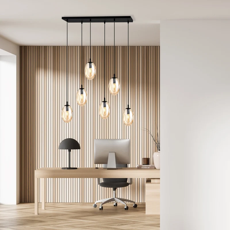 Multi Suspension Boule Verre
