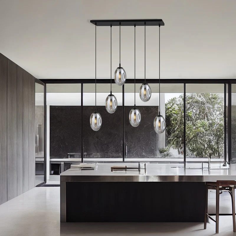 Boule En Verre Suspension