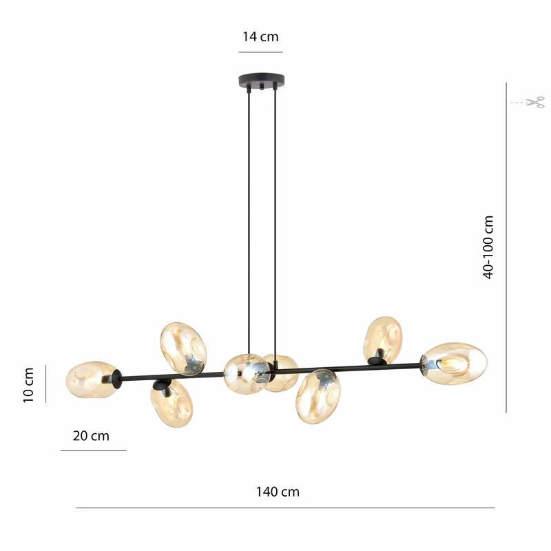 Suspension Luminaire Long