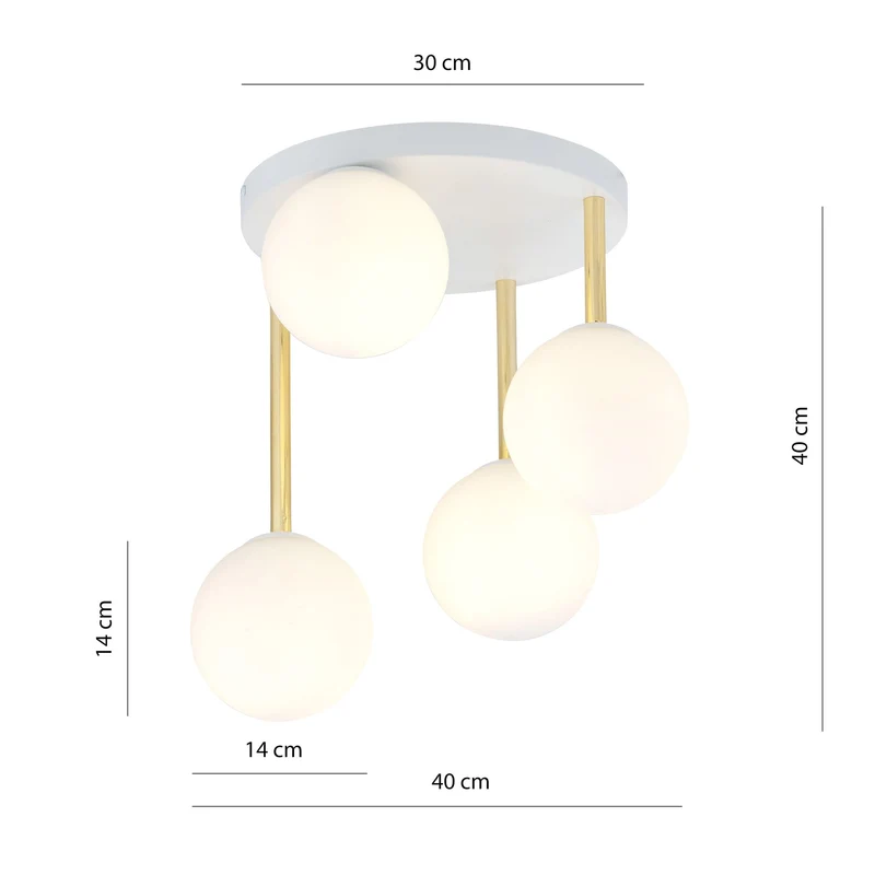 Plafonnier En Opaline