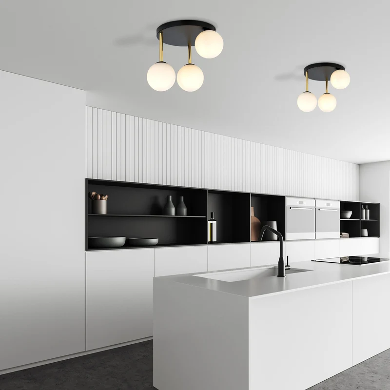 Plafonnier Cuisine 3 Lampes