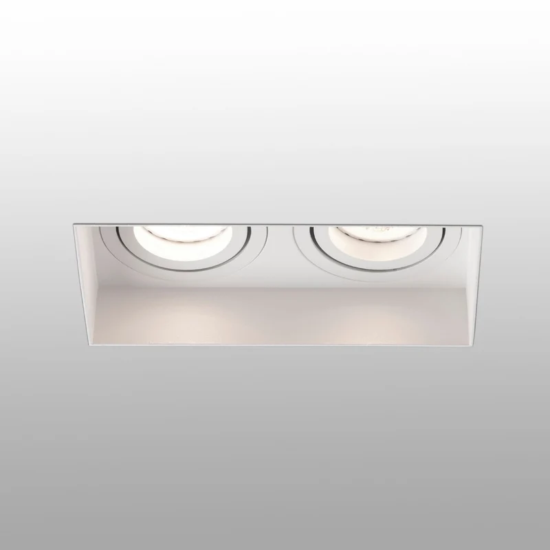 Faro Hyde SQ 2L Orientable Square Recessed Lamp Without Frame