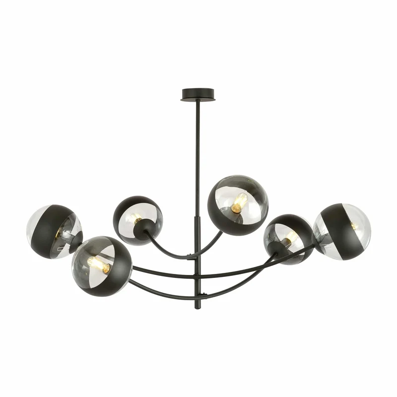 Plafonnier Suspendu Noir