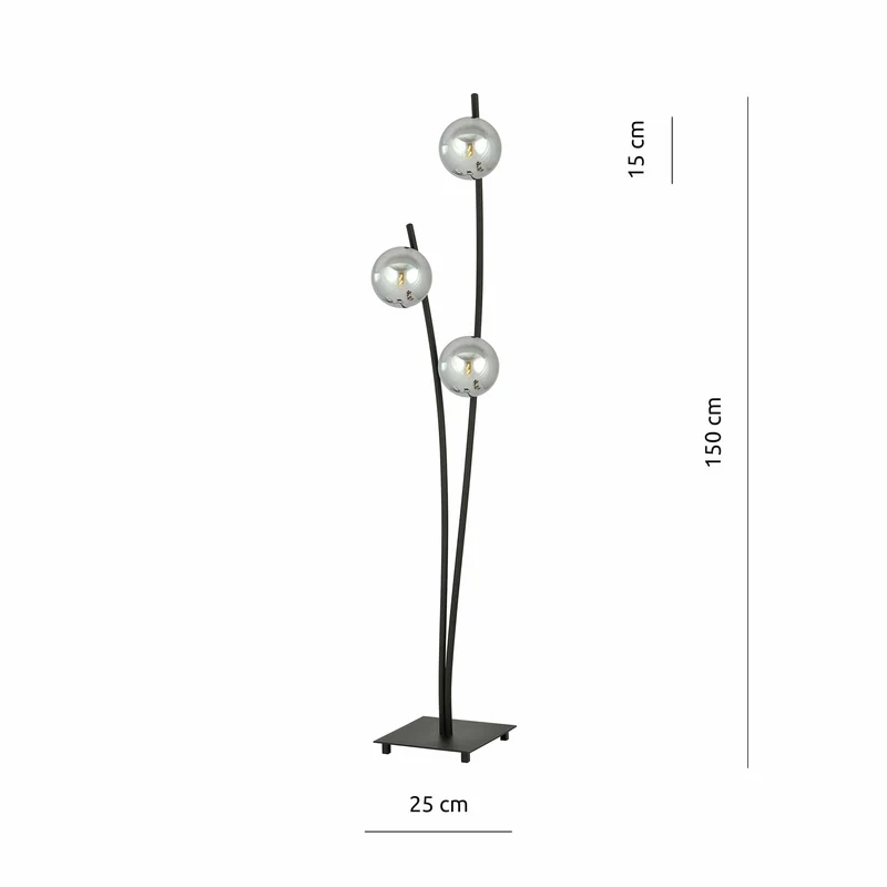 Lampadaire Boule Vintage