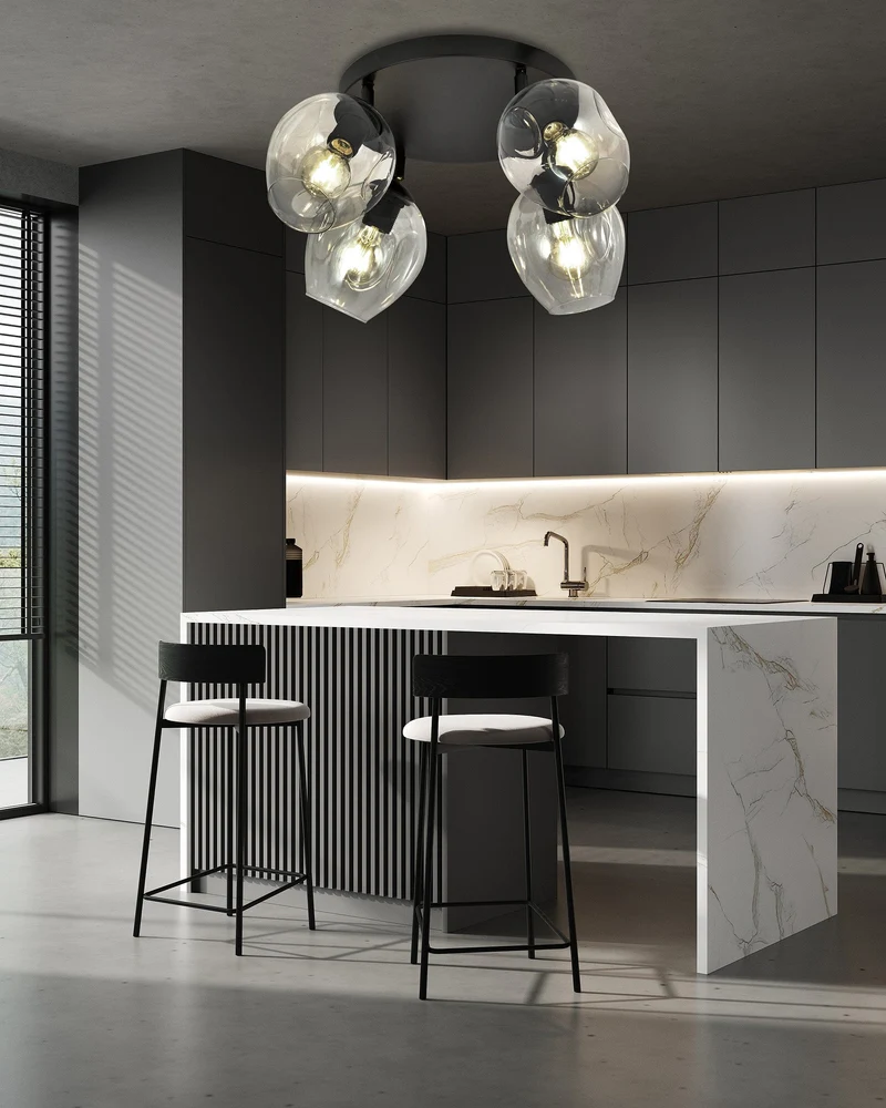 Plafonnier Avec Ampoule E27