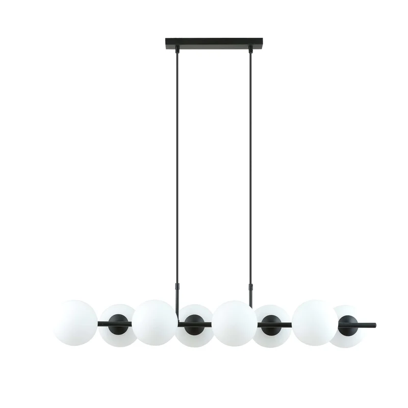 Industrielle Suspension Boule Verre Pour Ilot Cuisine