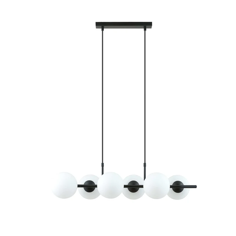 Chandelier Moderne Suspension Boule Verre