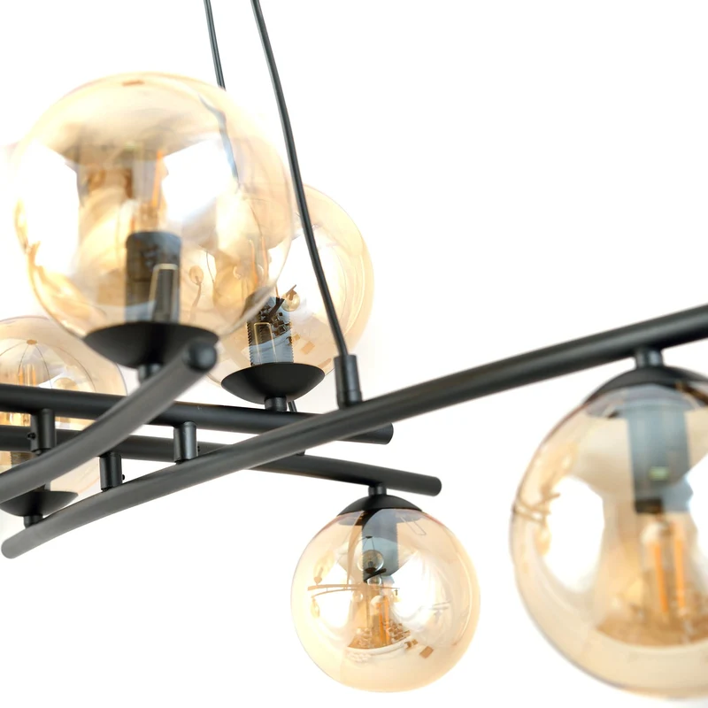 Lustre Suspension Boule Verre
