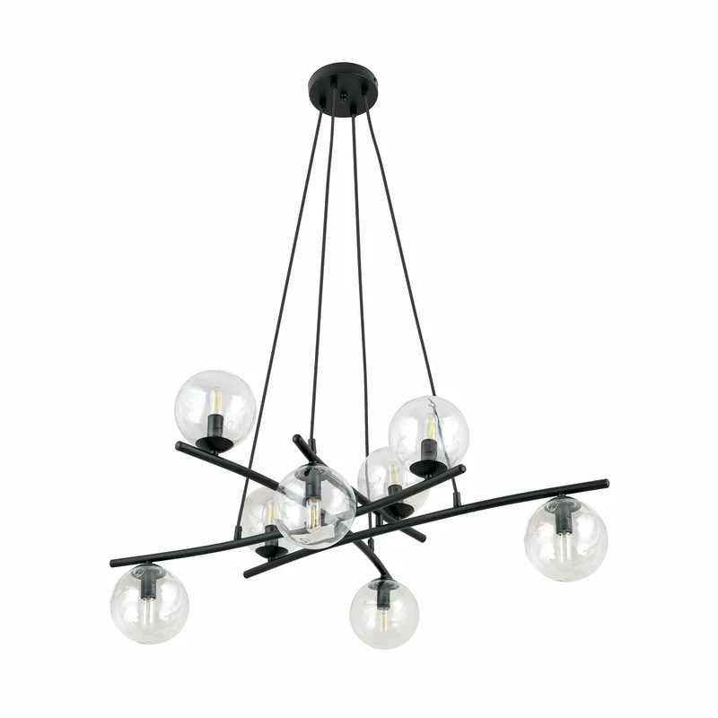 Lustre En Verre Souflé
