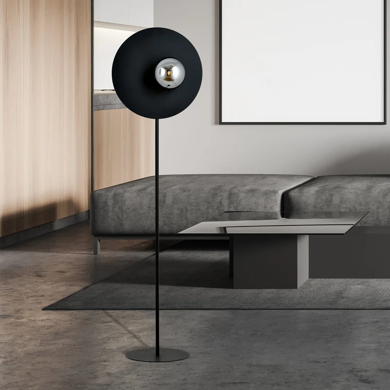 Lampadaire Industriel Vintage
