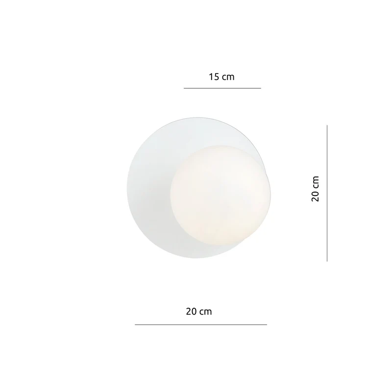 Globe En Verre Pour Applique Murale