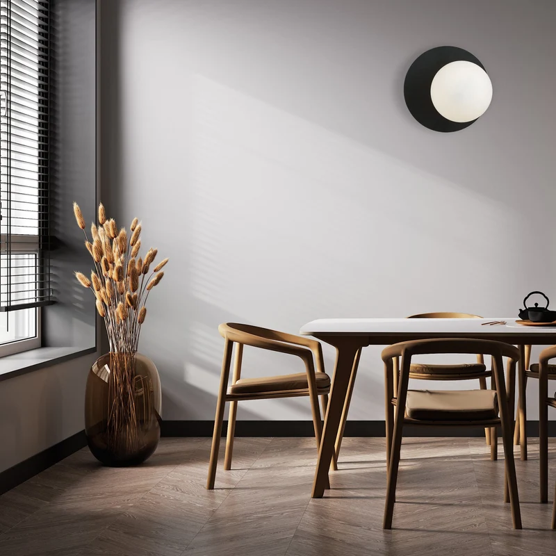 Applique Ronde Noire