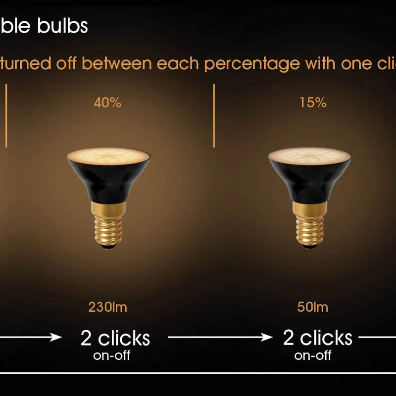 Lucide LED Bulb E14 G45 - 450lm 2700K - Dimmable