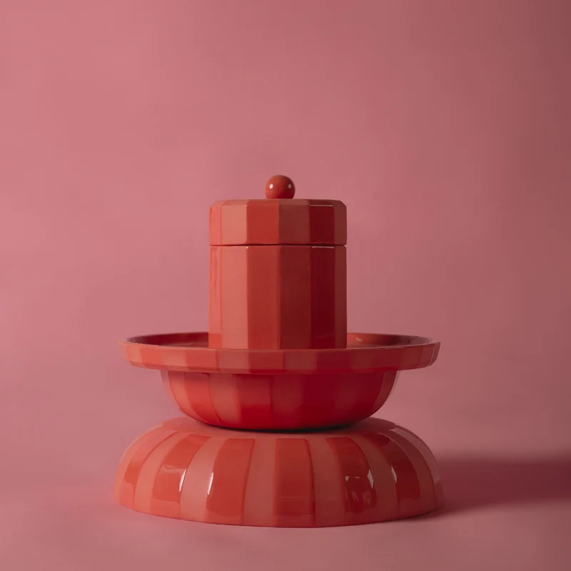 Schneid Facet Porcelain Jar