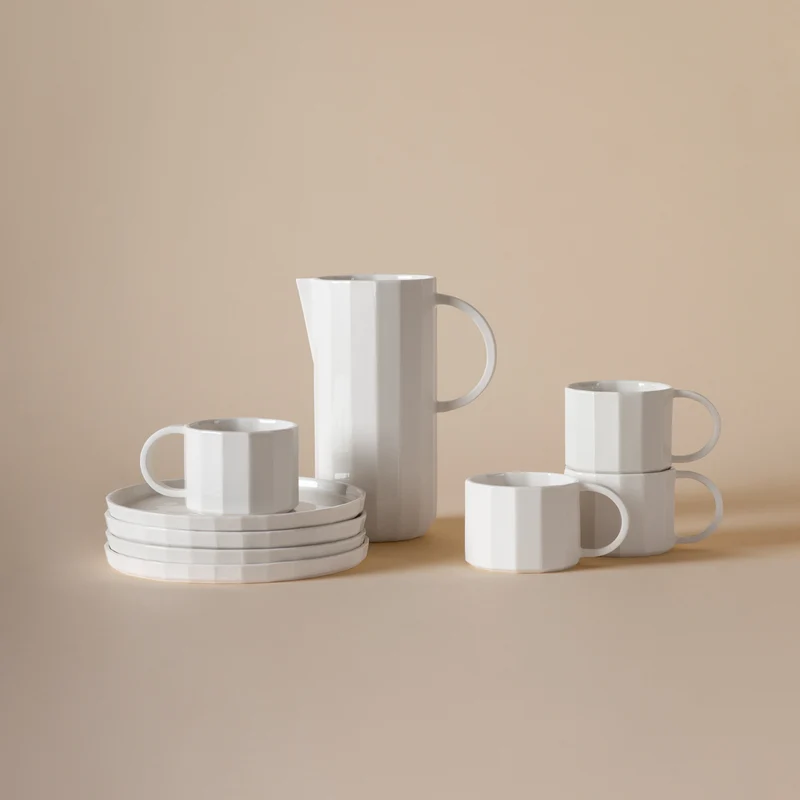 Schneid Facet Porcelain Carafe