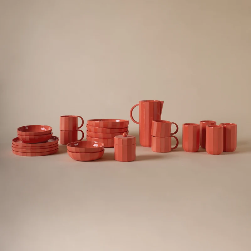 Schneid Facet Porcelain Carafe