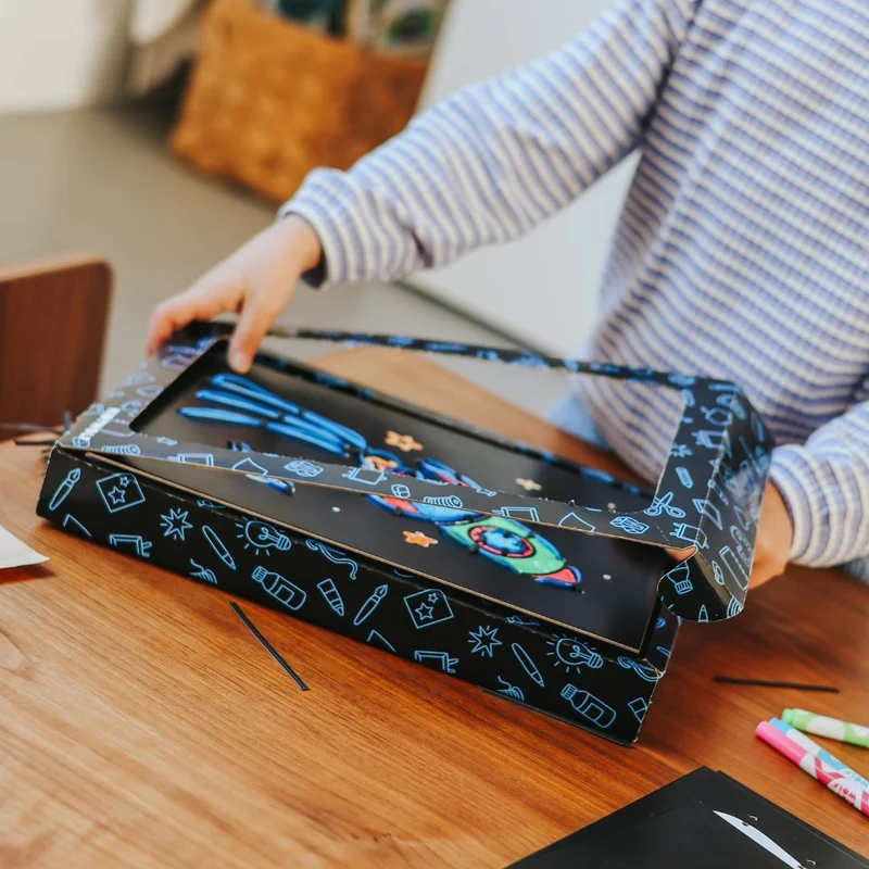 Kidywolf Kidyneon Illuminated Drawing Kit Pack