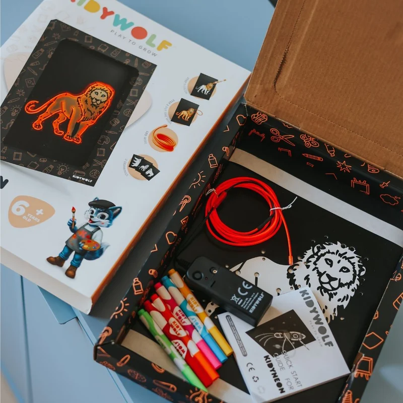 Kidywolf Kidyneon Illuminated Drawing Kit