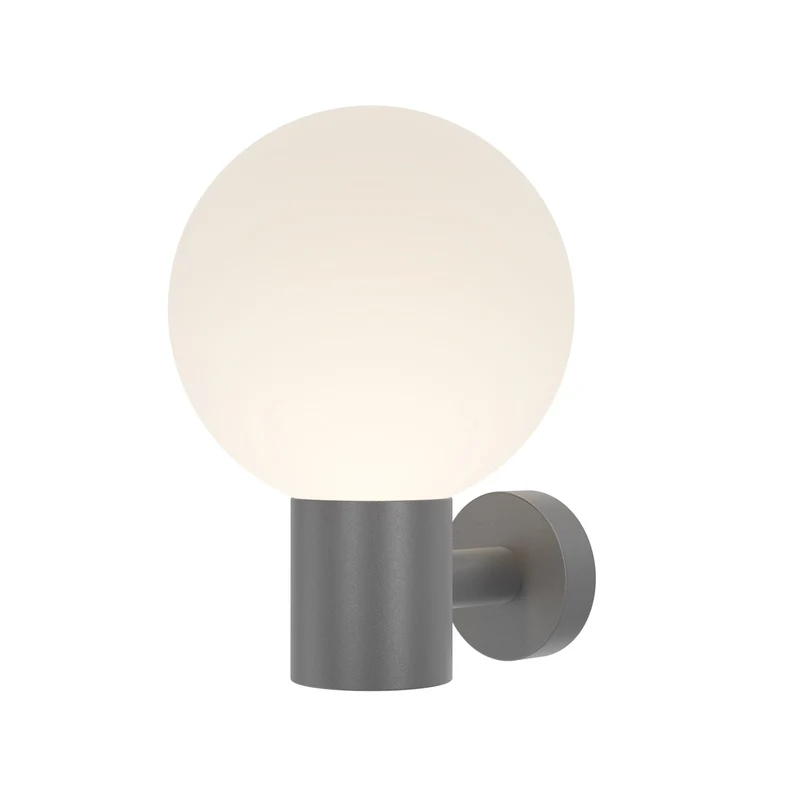 Applique Extérieur Boule Blanche