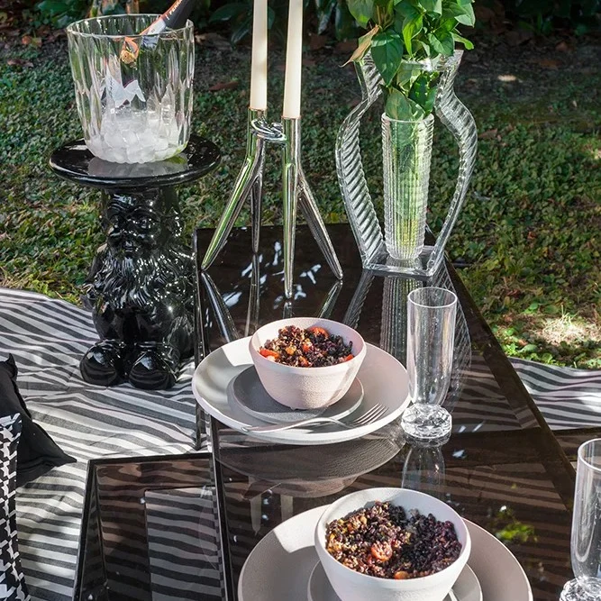 Kartell Trama Service Plate Ø 32 cm - Set of 4