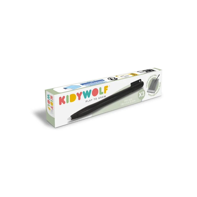 Kidywolf Kidypen Stylus 3-Pack