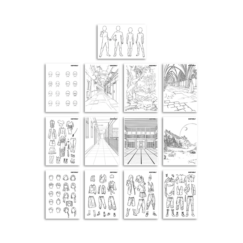 Kidywolf K-Draw-Pro Manga Light Tablet