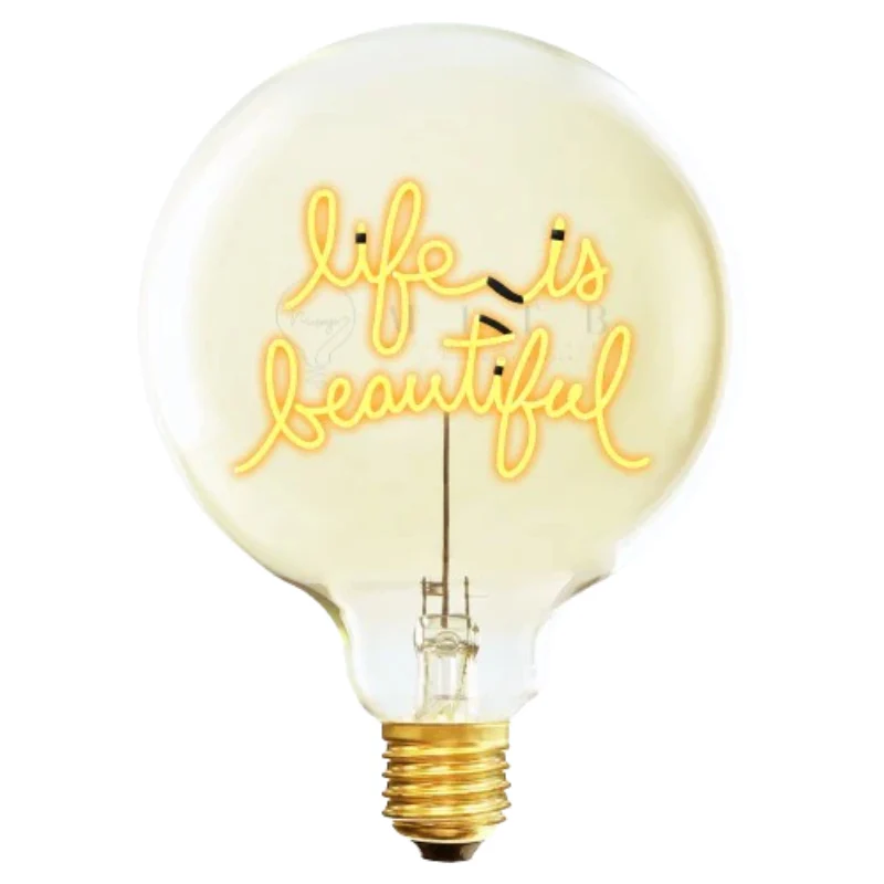 MITB by Elements Lighting Life is beautiful E27 Bulb