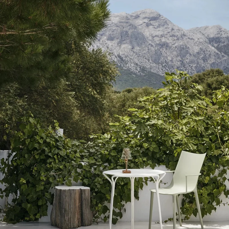 Kartell H.H.H. Chair Upholstered Fabric