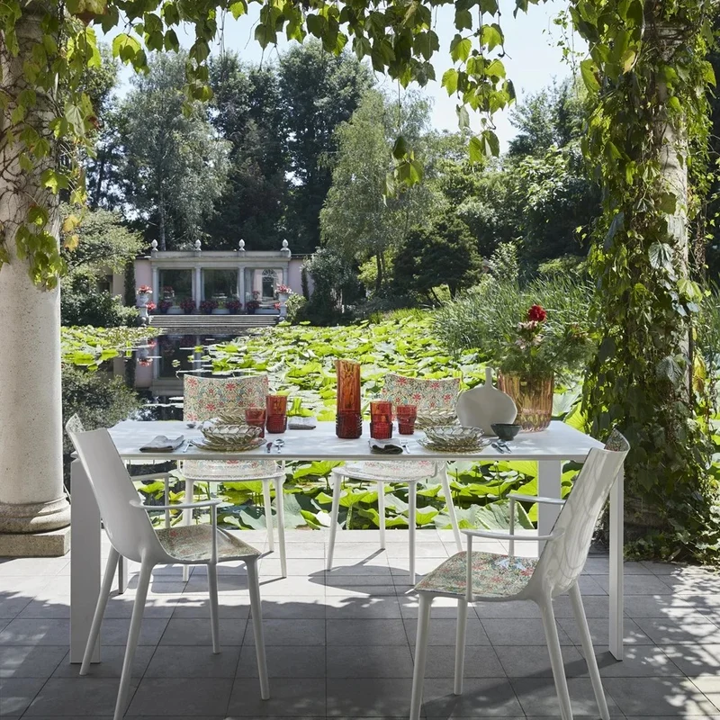 Kartell H.H.H. Chair Upholstered Fabric