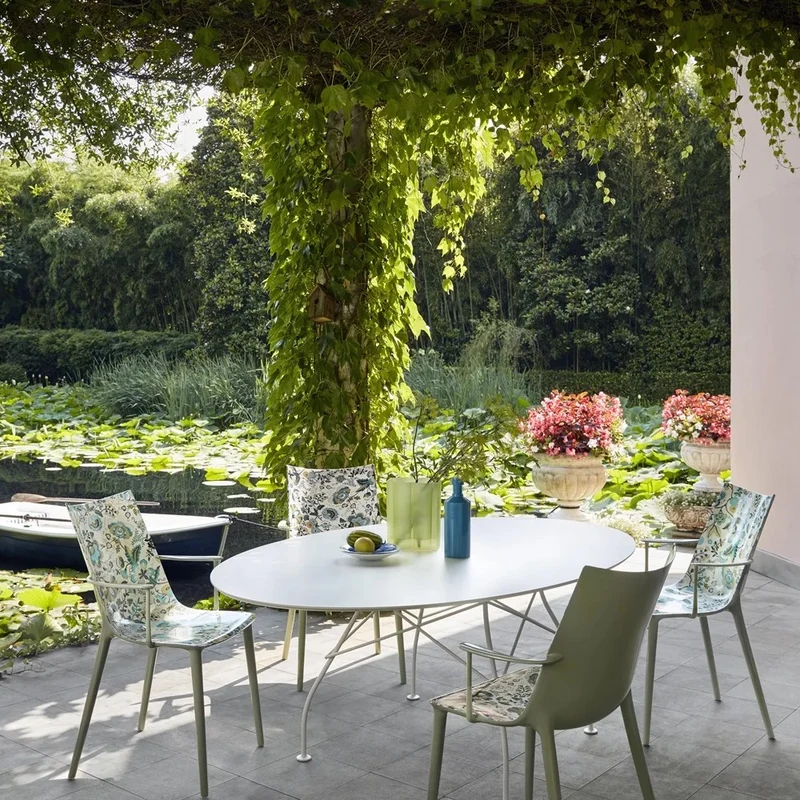 Kartell H.H.H. Chair Leather